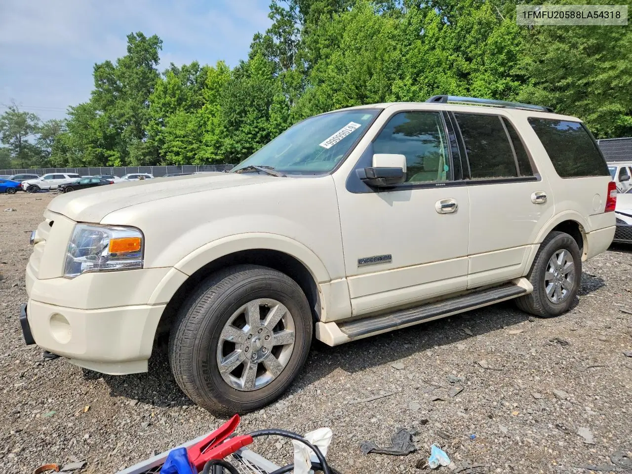 2008 Ford Expedition Limited VIN: 1FMFU20588LA54318 Lot: 61066066
