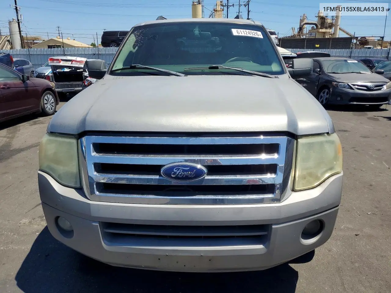 2008 Ford Expedition Xlt VIN: 1FMFU155X8LA63413 Lot: 61124926