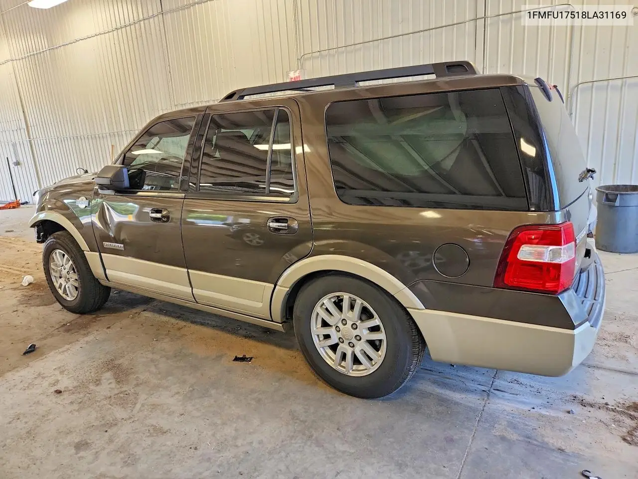 2008 Ford Expedition Eddie Bauer VIN: 1FMFU17518LA31169 Lot: 61428426