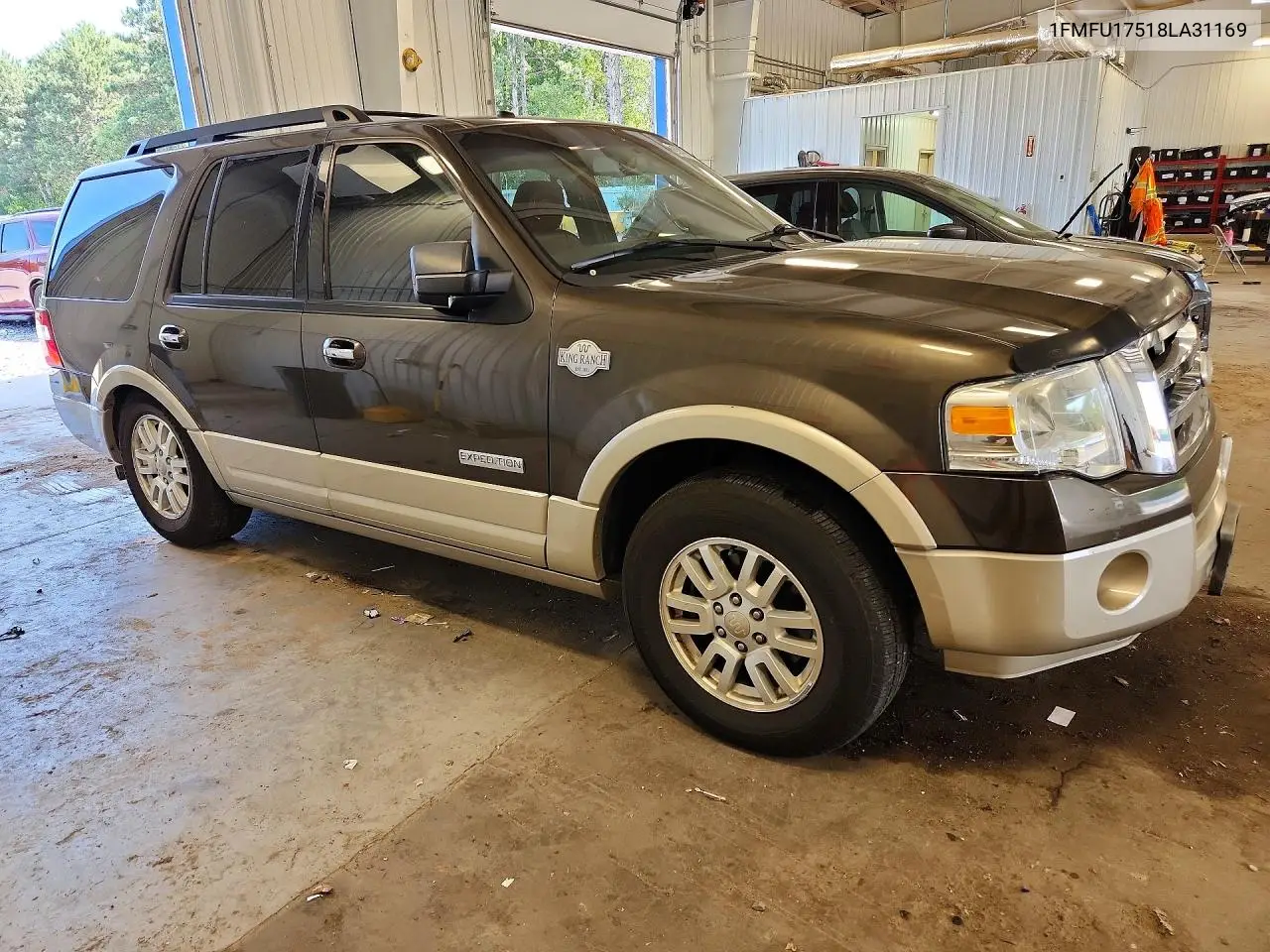 2008 Ford Expedition Eddie Bauer VIN: 1FMFU17518LA31169 Lot: 61428426