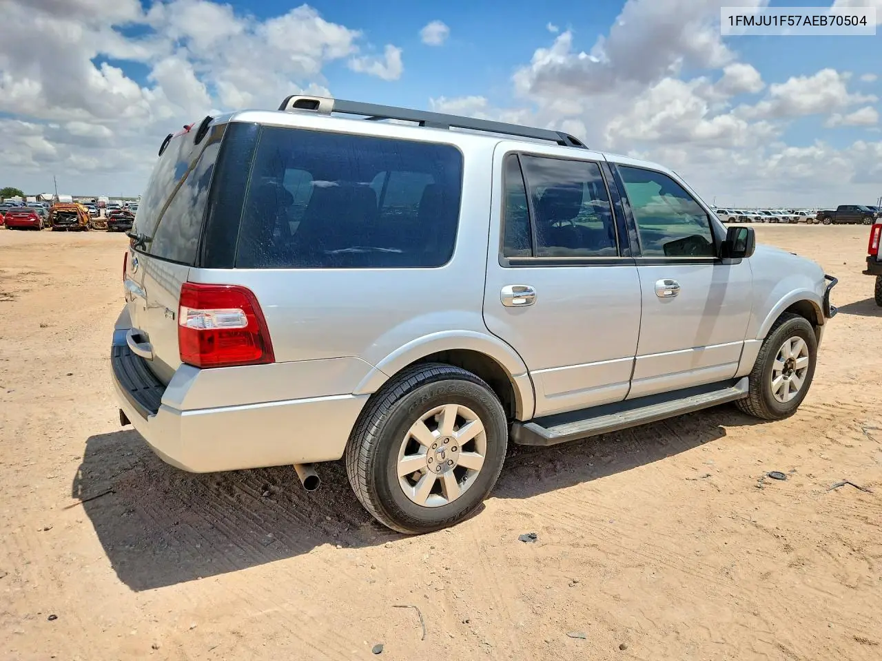 2010 Ford Expedition Xlt VIN: 1FMJU1F57AEB70504 Lot: 61100166