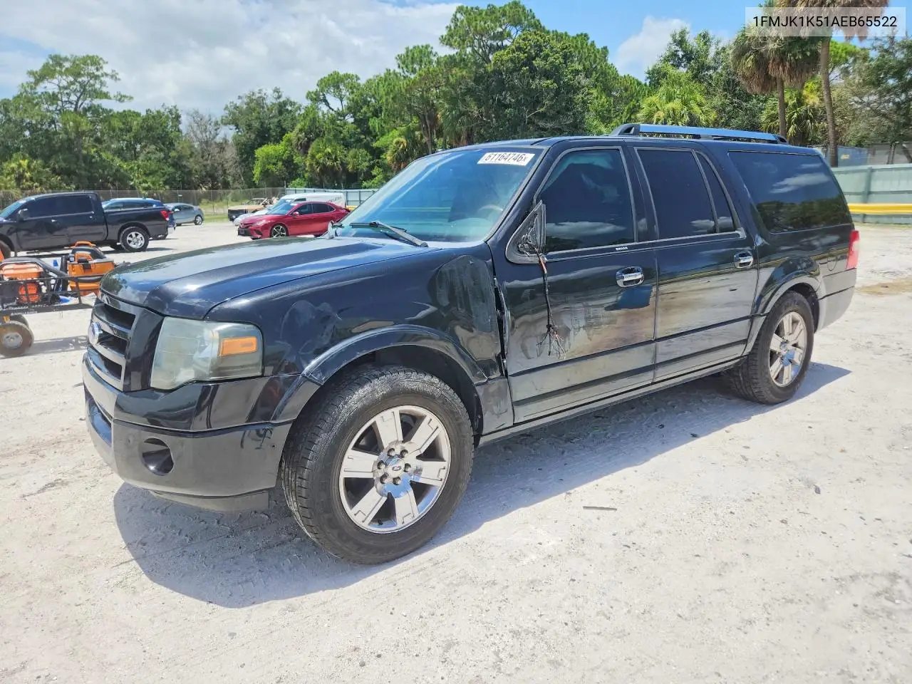 2010 Ford Expedition El Limited VIN: 1FMJK1K51AEB65522 Lot: 61164746