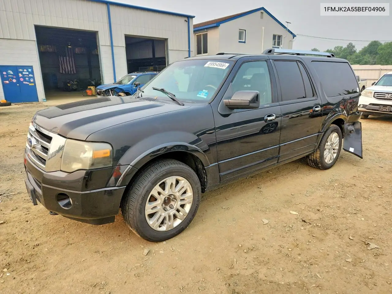 2011 Ford Expedition El Limited VIN: 1FMJK2A55BEF04906 Lot: 59954966