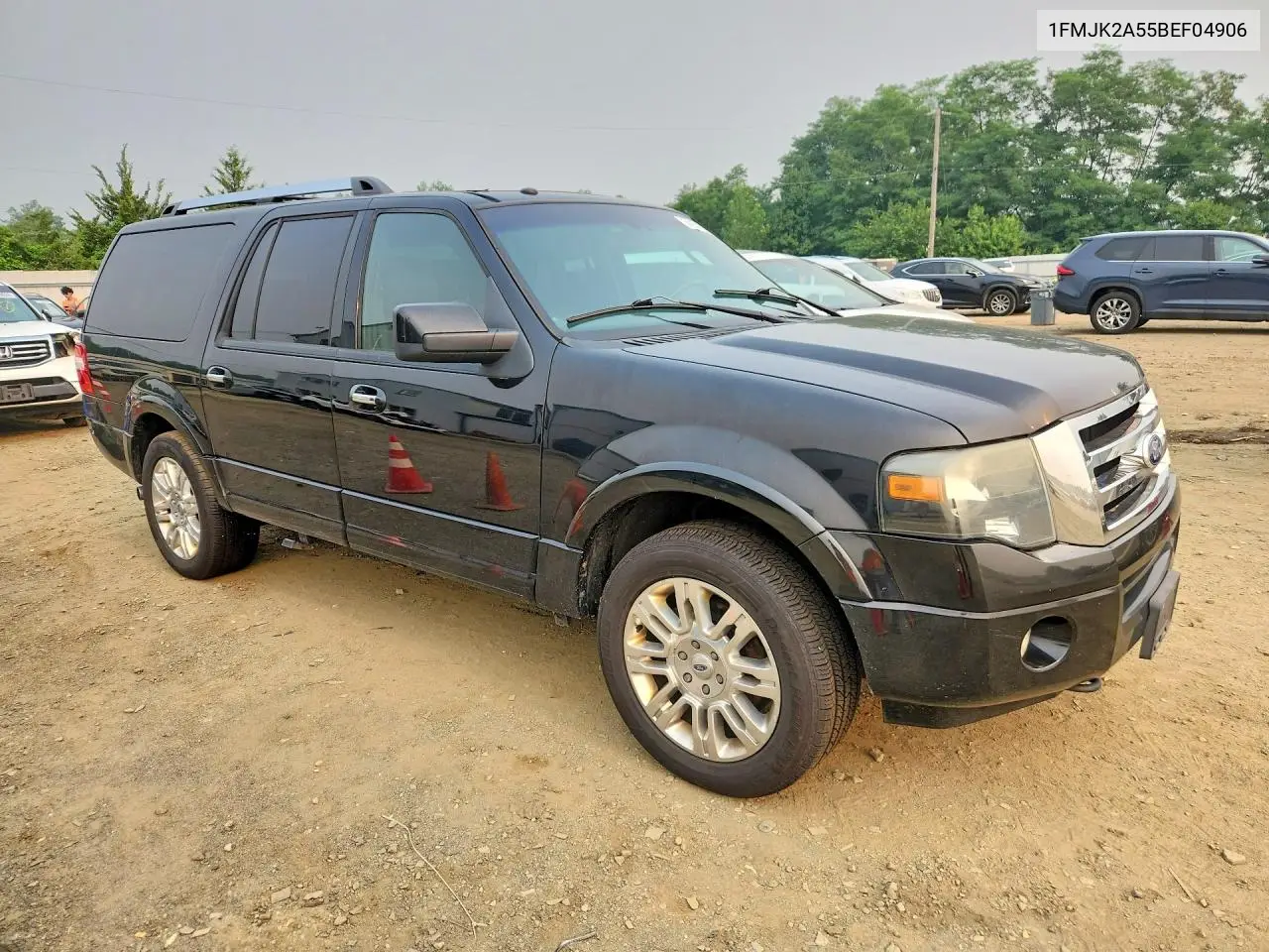 2011 Ford Expedition El Limited VIN: 1FMJK2A55BEF04906 Lot: 59954966