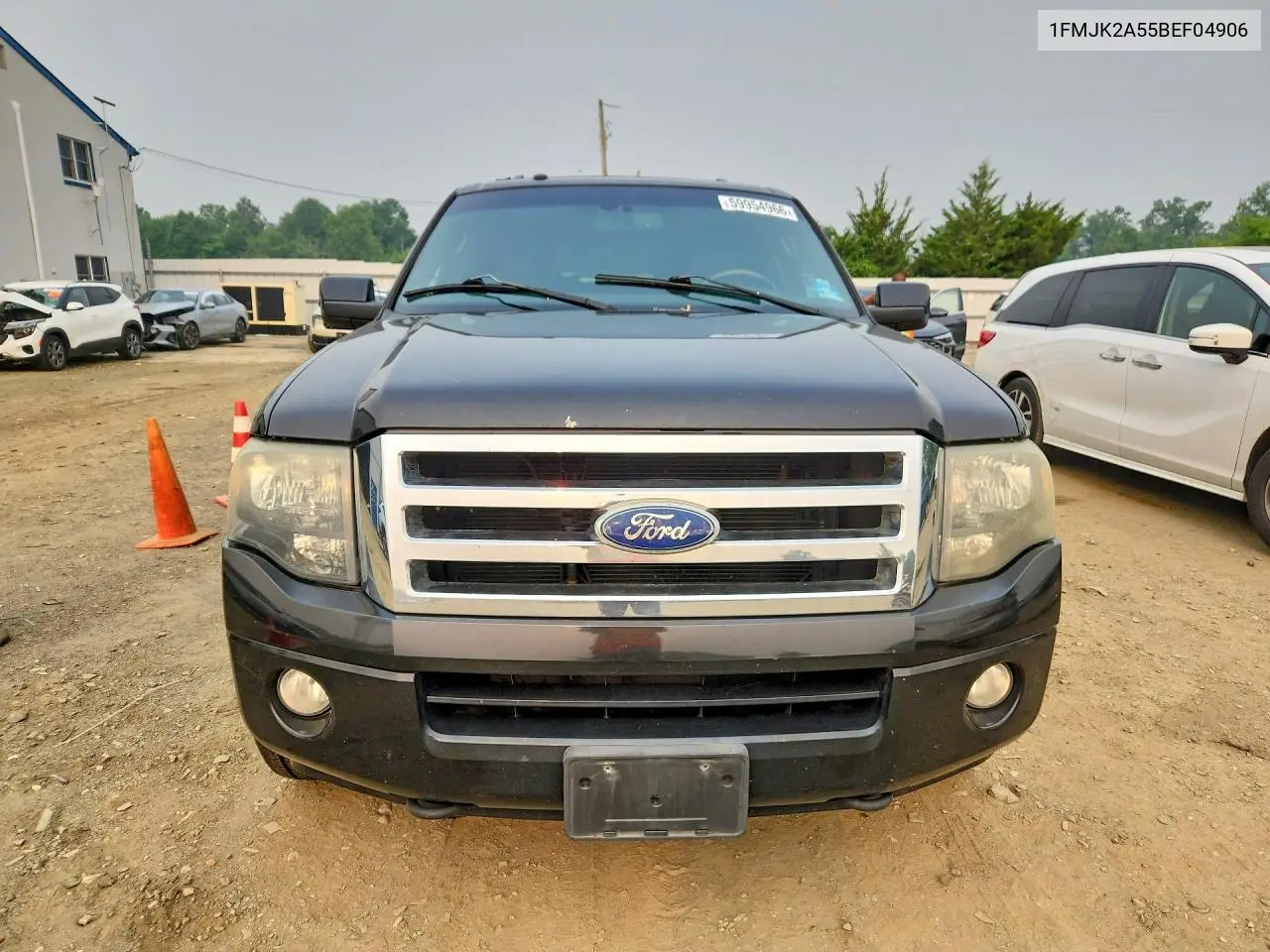 2011 Ford Expedition El Limited VIN: 1FMJK2A55BEF04906 Lot: 59954966