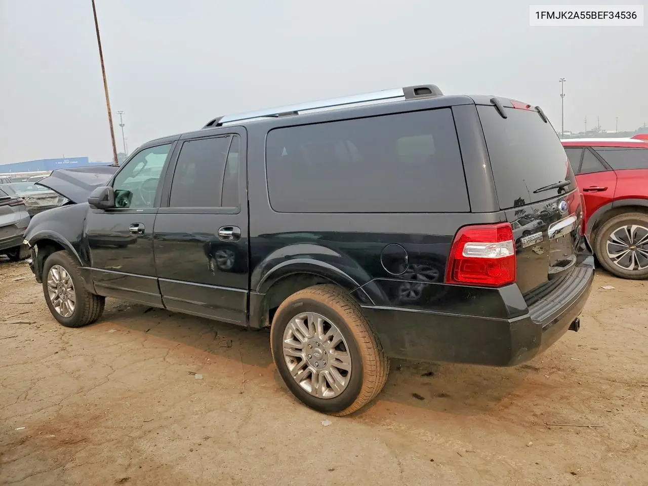 2011 Ford Expedition El Limited VIN: 1FMJK2A55BEF34536 Lot: 60712366