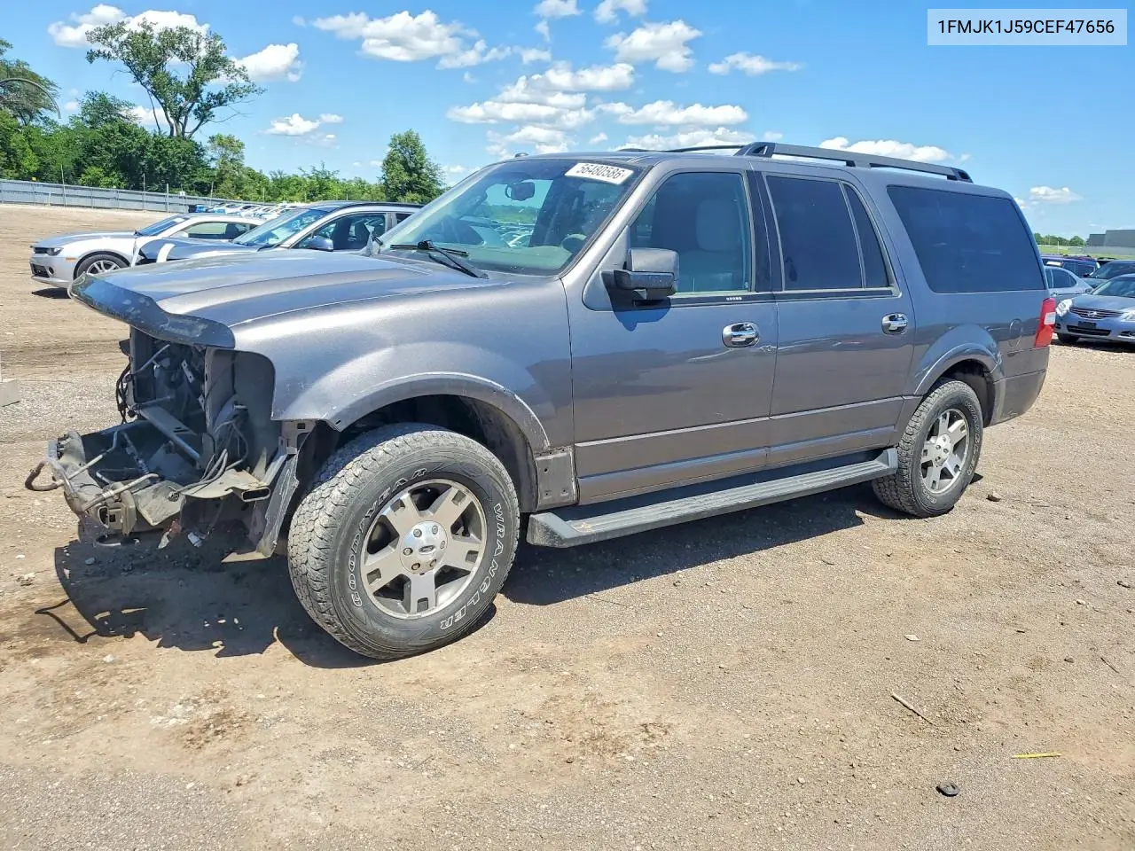 2012 Ford Expedition VIN: 1FMJK1J59CEF47656 Lot: 56480586