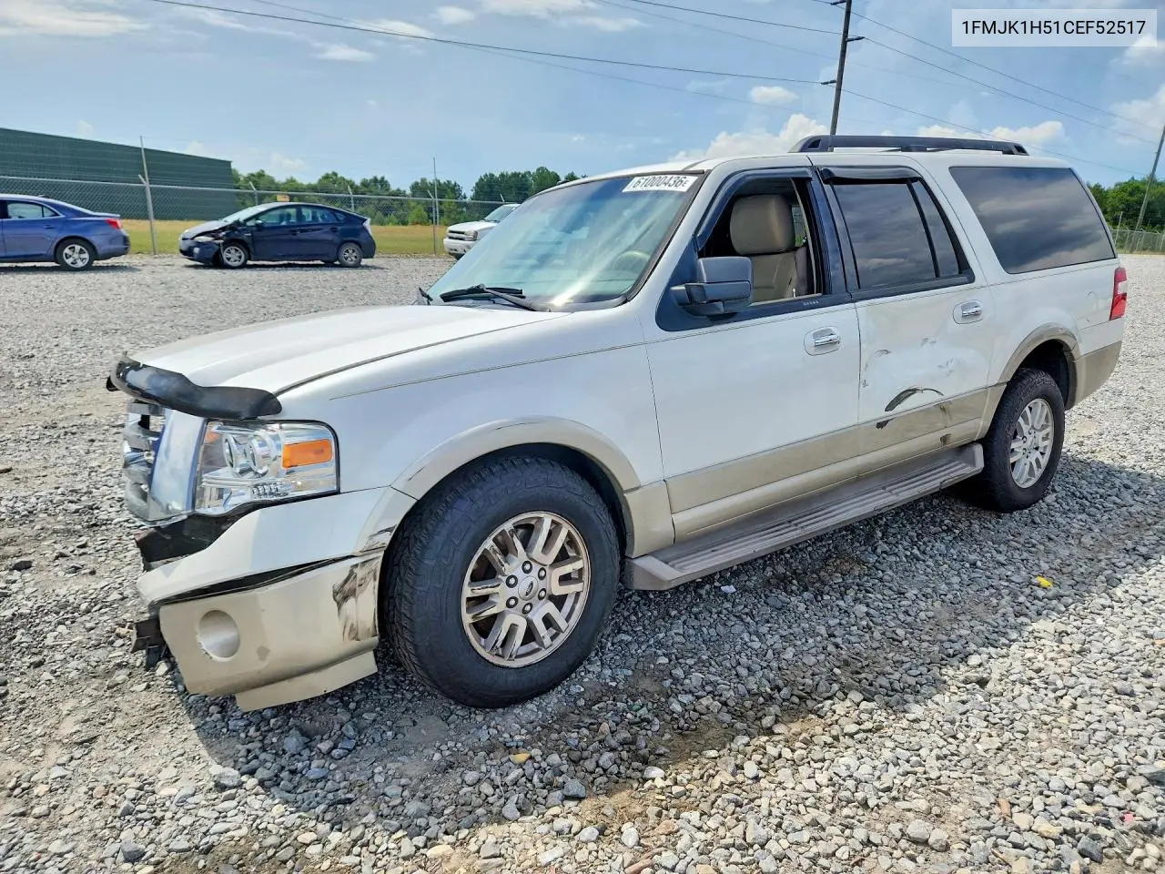 2012 Ford Expedition El Xlt/El King Ranch VIN: 1FMJK1H51CEF52517 Lot: 61000436