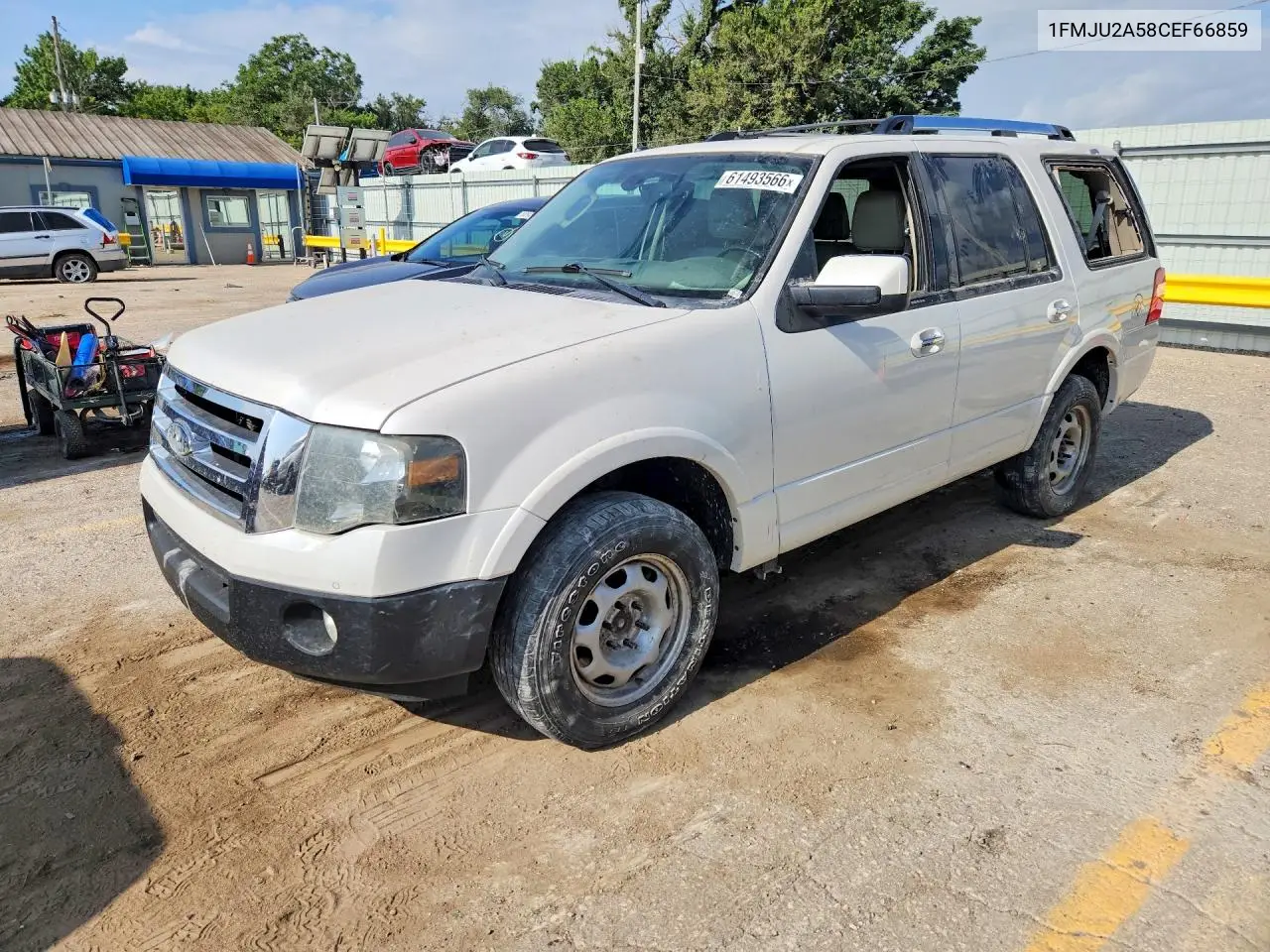 2012 Ford Expedition Limited VIN: 1FMJU2A58CEF66859 Lot: 61493566
