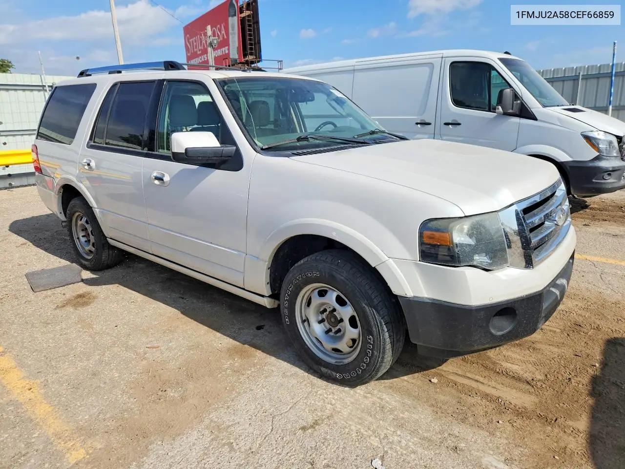 2012 Ford Expedition Limited VIN: 1FMJU2A58CEF66859 Lot: 61493566