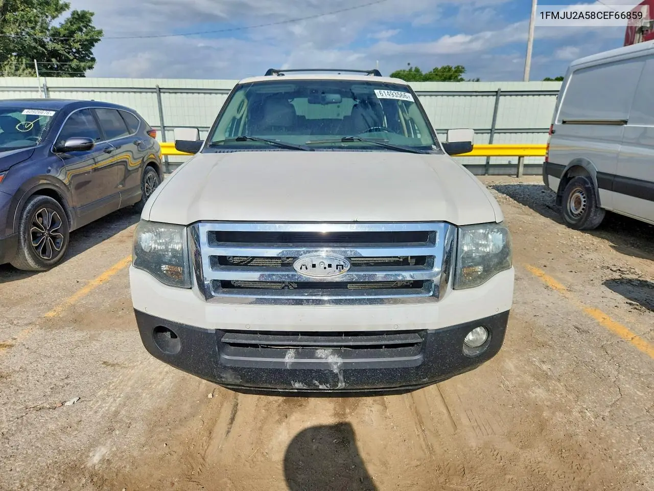 2012 Ford Expedition Limited VIN: 1FMJU2A58CEF66859 Lot: 61493566