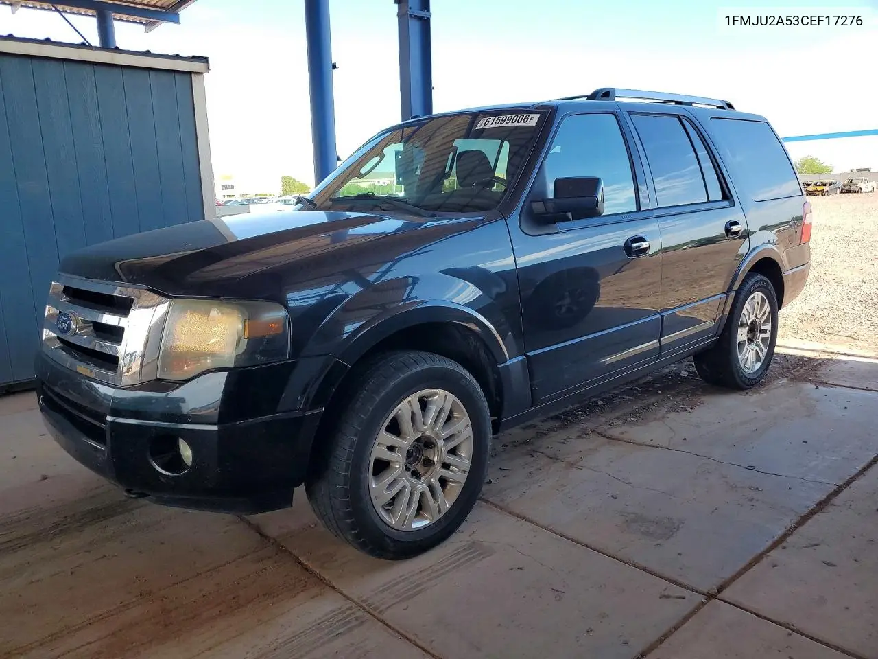 2012 Ford Expedition Limited VIN: 1FMJU2A53CEF17276 Lot: 61599006