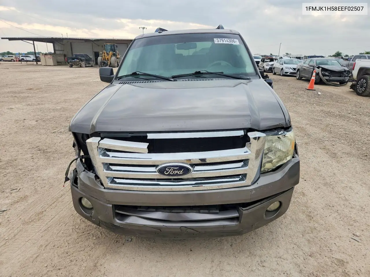 2014 Ford Expedition El Xlt VIN: 1FMJK1H58EEF02507 Lot: 57914306