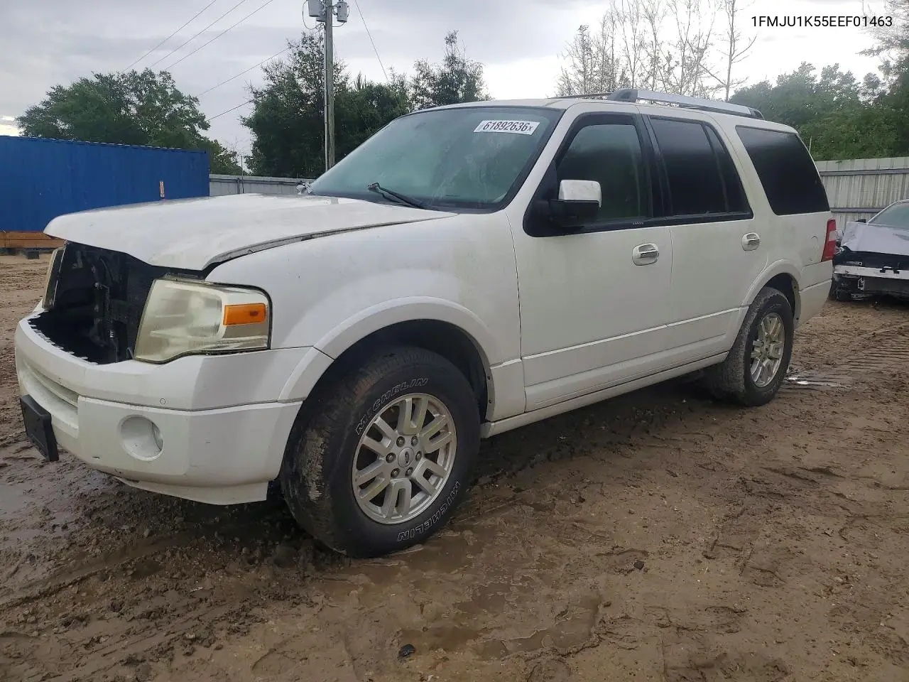 2014 Ford Expedition Limited VIN: 1FMJU1K55EEF01463 Lot: 61892636