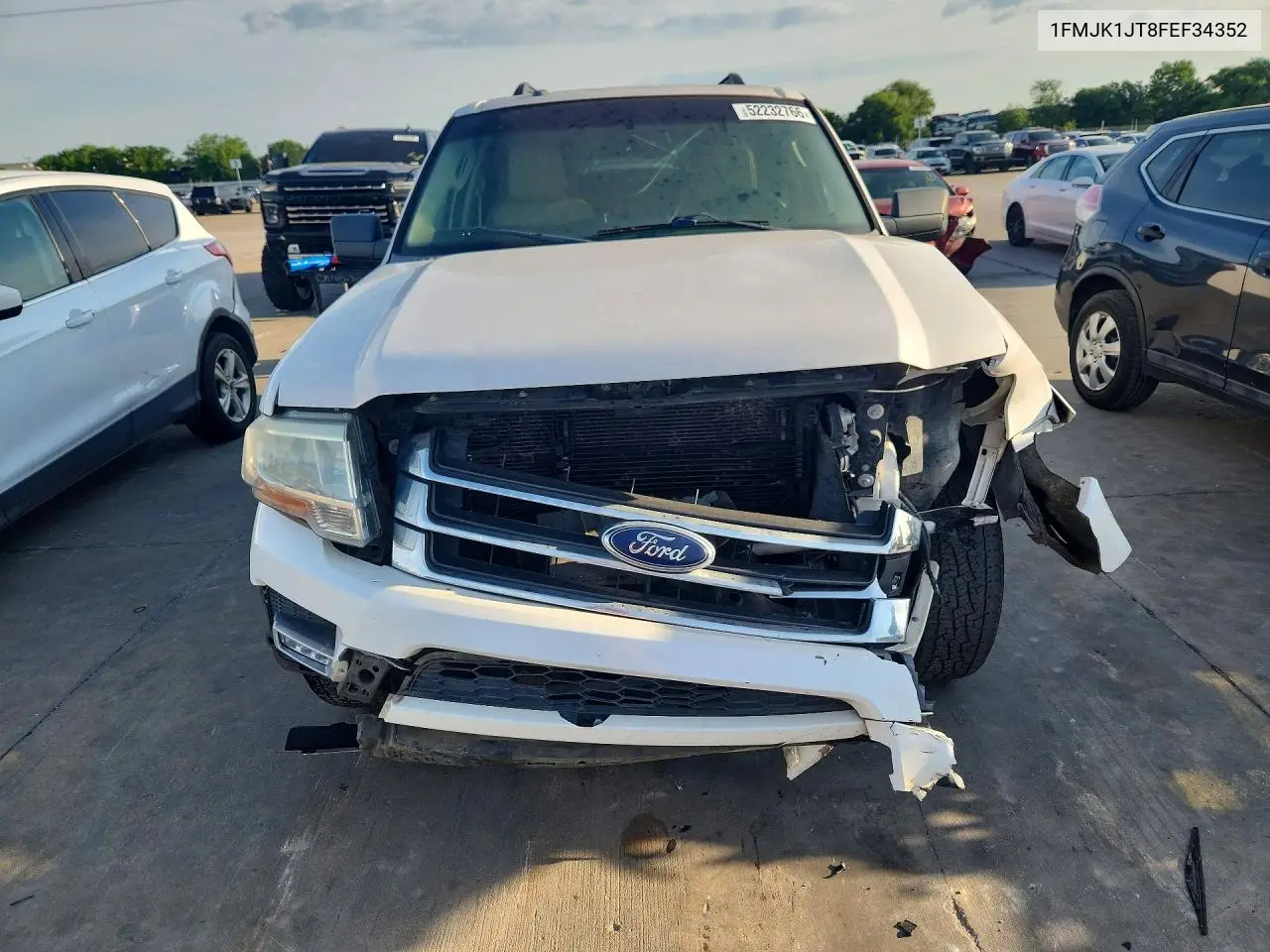 2015 Ford Expedition El Xlt VIN: 1FMJK1JT8FEF34352 Lot: 52232766