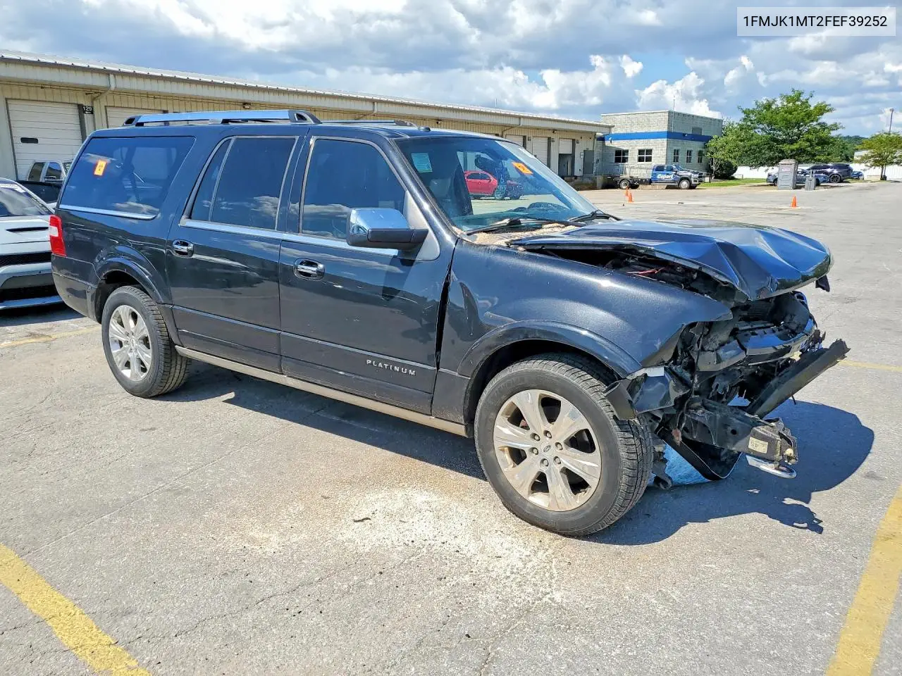 2015 Ford Expedition El Platinum VIN: 1FMJK1MT2FEF39252 Lot: 61309826
