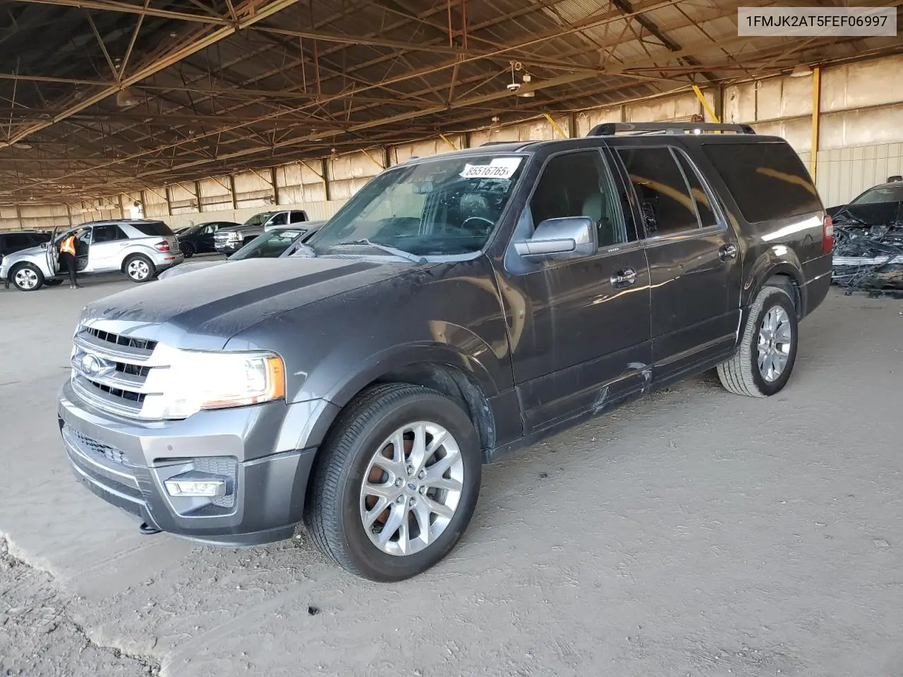 2015 Ford Expedition El Limited VIN: 1FMJK2AT5FEF06997 Lot: 85516765