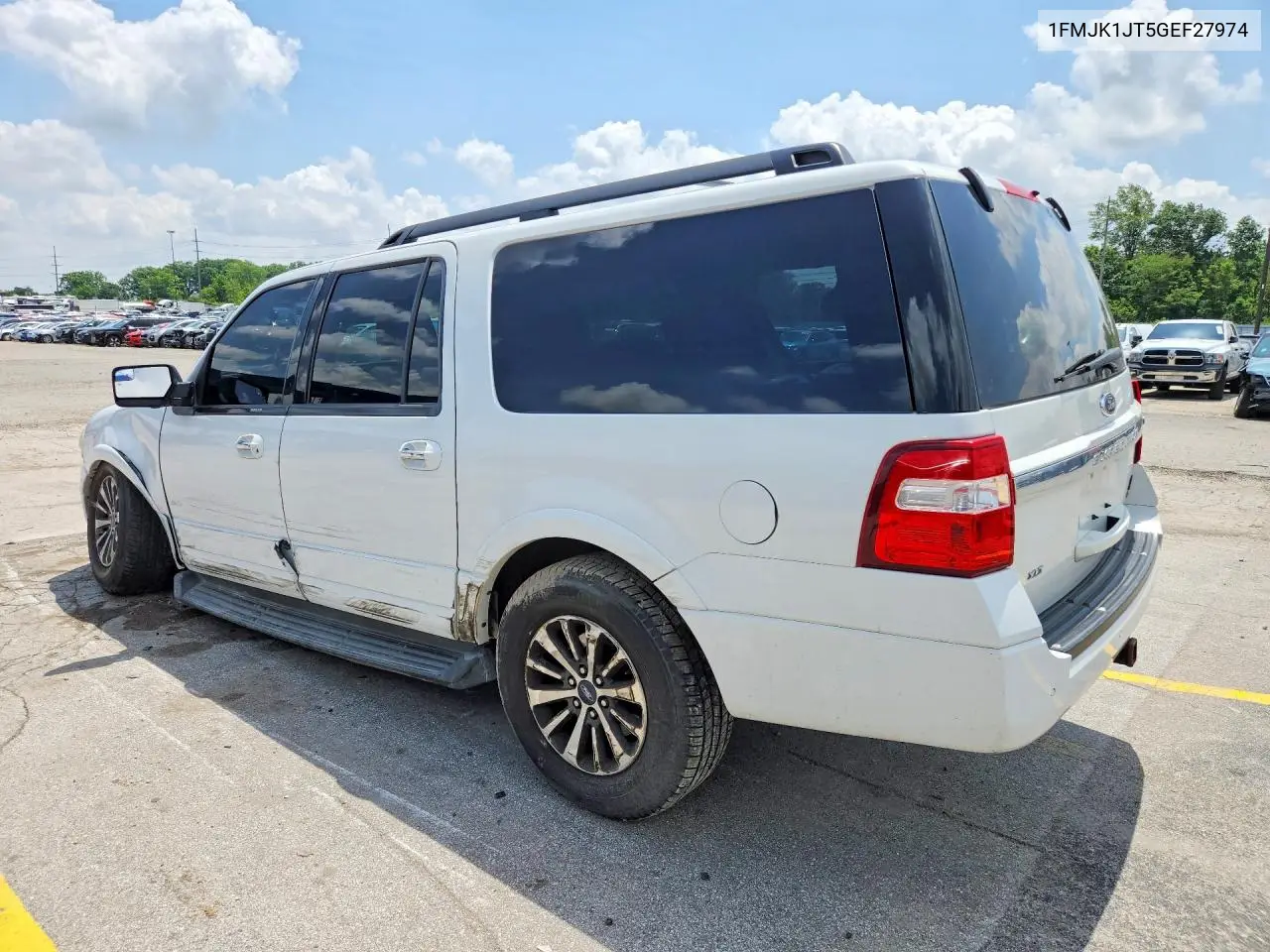 2016 Ford Expedition El Xlt VIN: 1FMJK1JT5GEF27974 Lot: 56983866