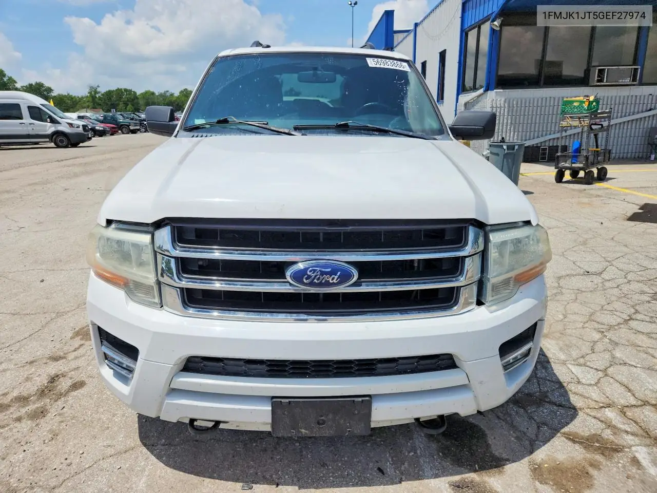 2016 Ford Expedition El Xlt VIN: 1FMJK1JT5GEF27974 Lot: 56983866