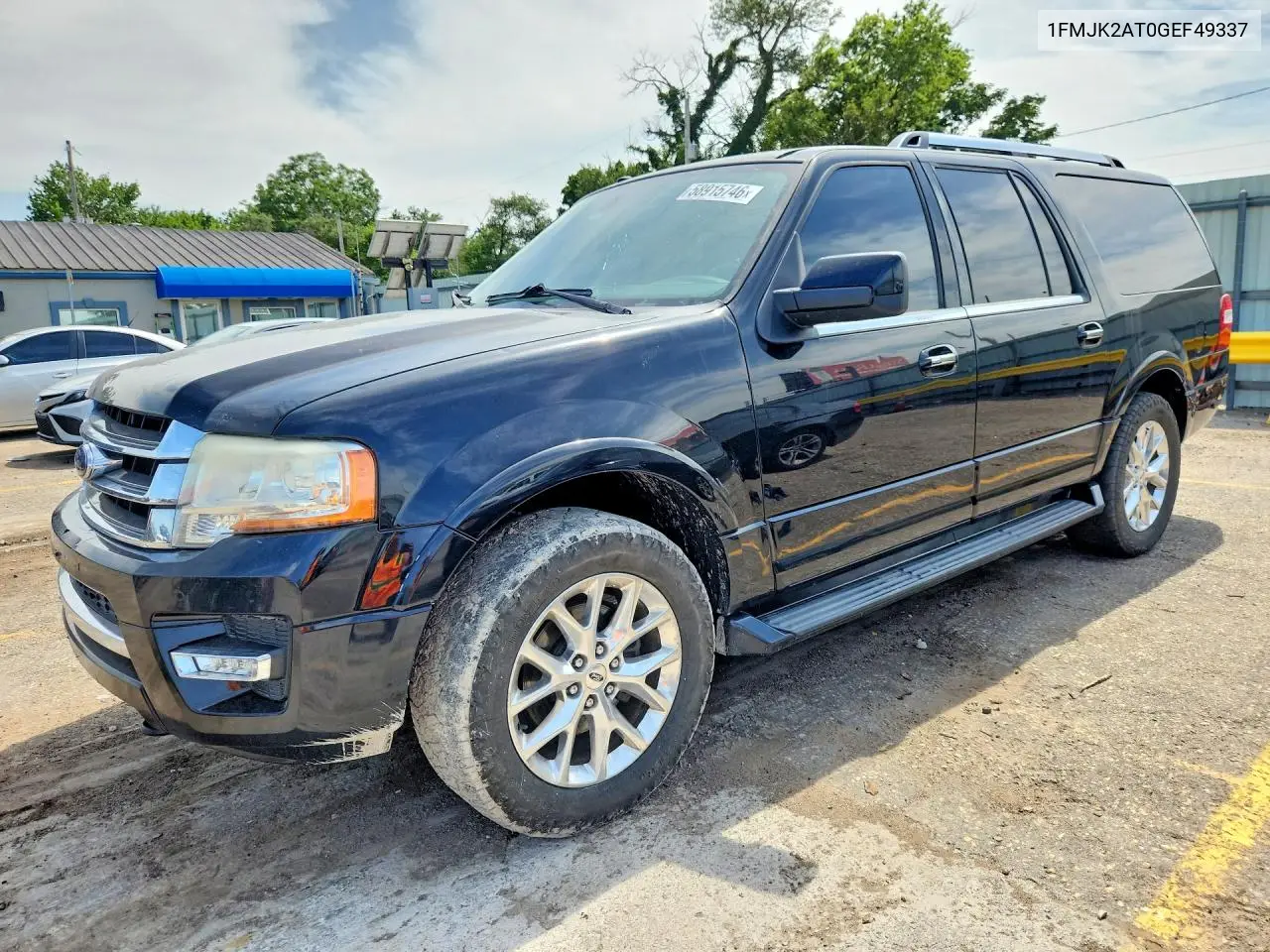 2016 Ford Expedition El Limited VIN: 1FMJK2AT0GEF49337 Lot: 58915746