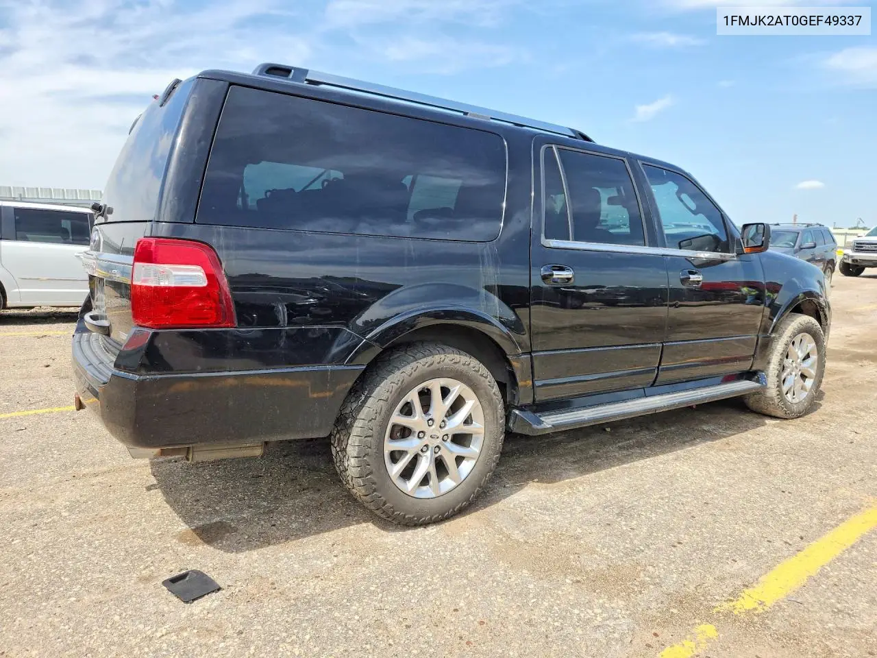 2016 Ford Expedition El Limited VIN: 1FMJK2AT0GEF49337 Lot: 58915746