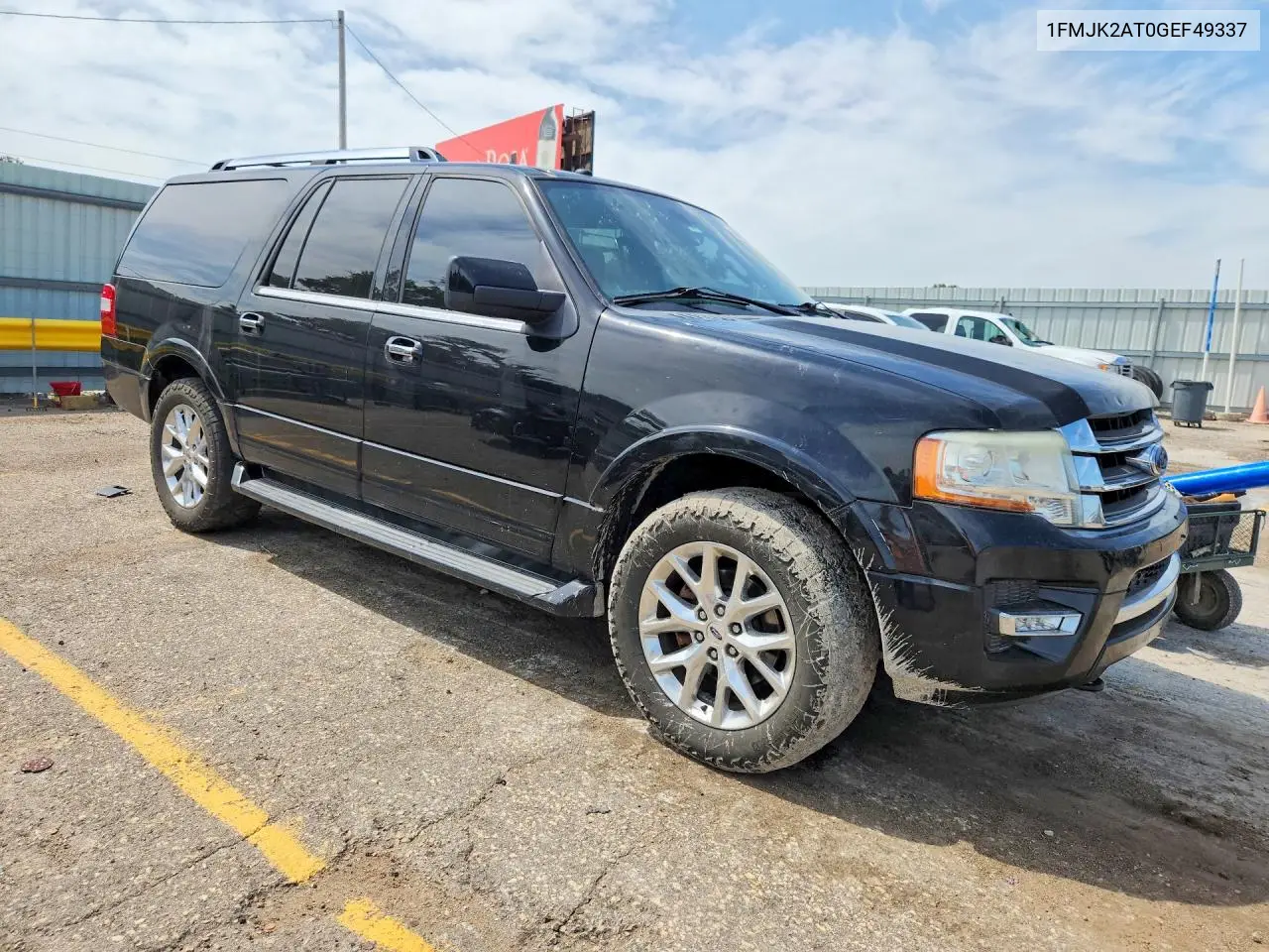 2016 Ford Expedition El Limited VIN: 1FMJK2AT0GEF49337 Lot: 58915746