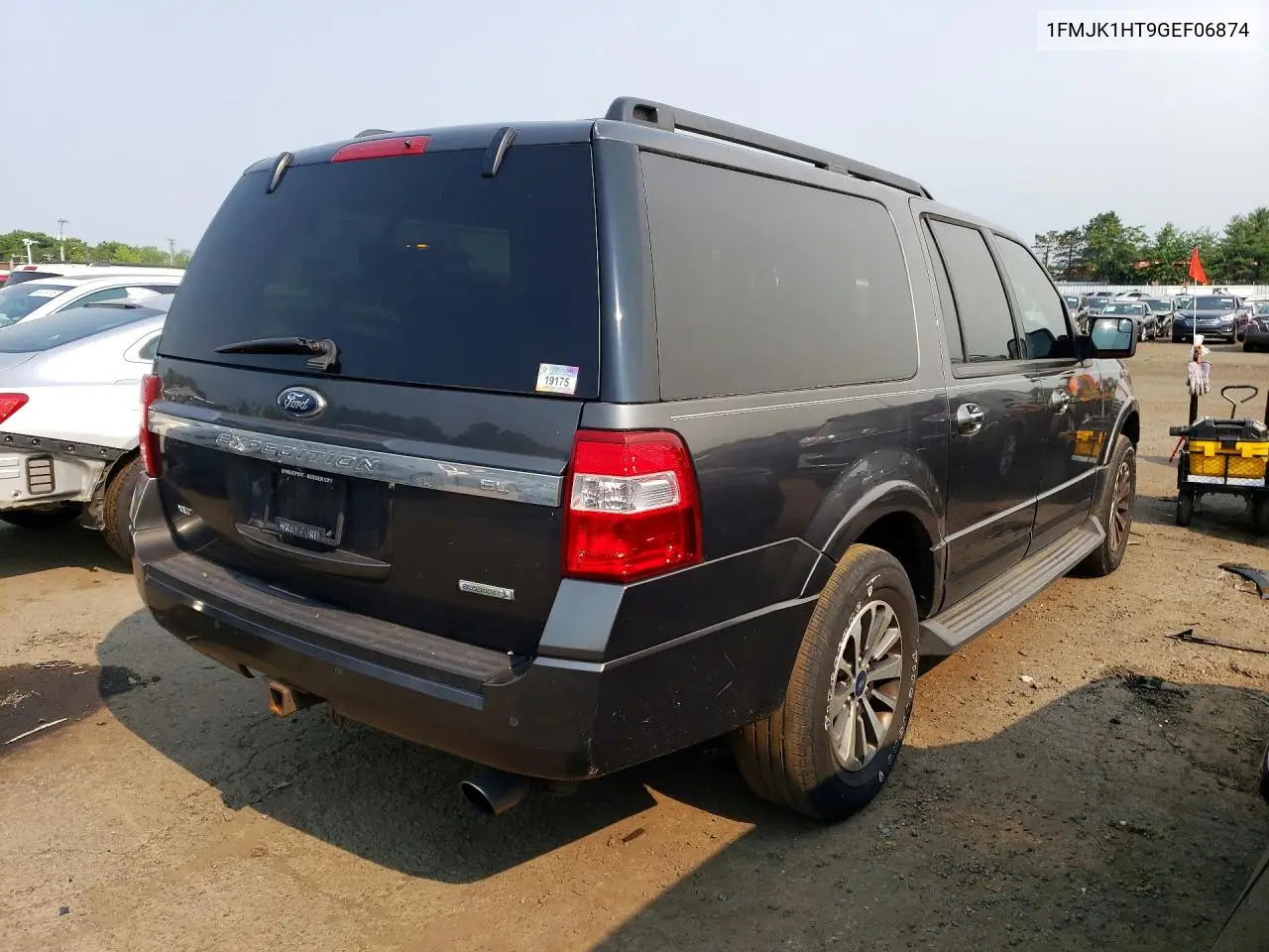 2016 Ford Expedition El Xlt VIN: 1FMJK1HT9GEF06874 Lot: 61352726