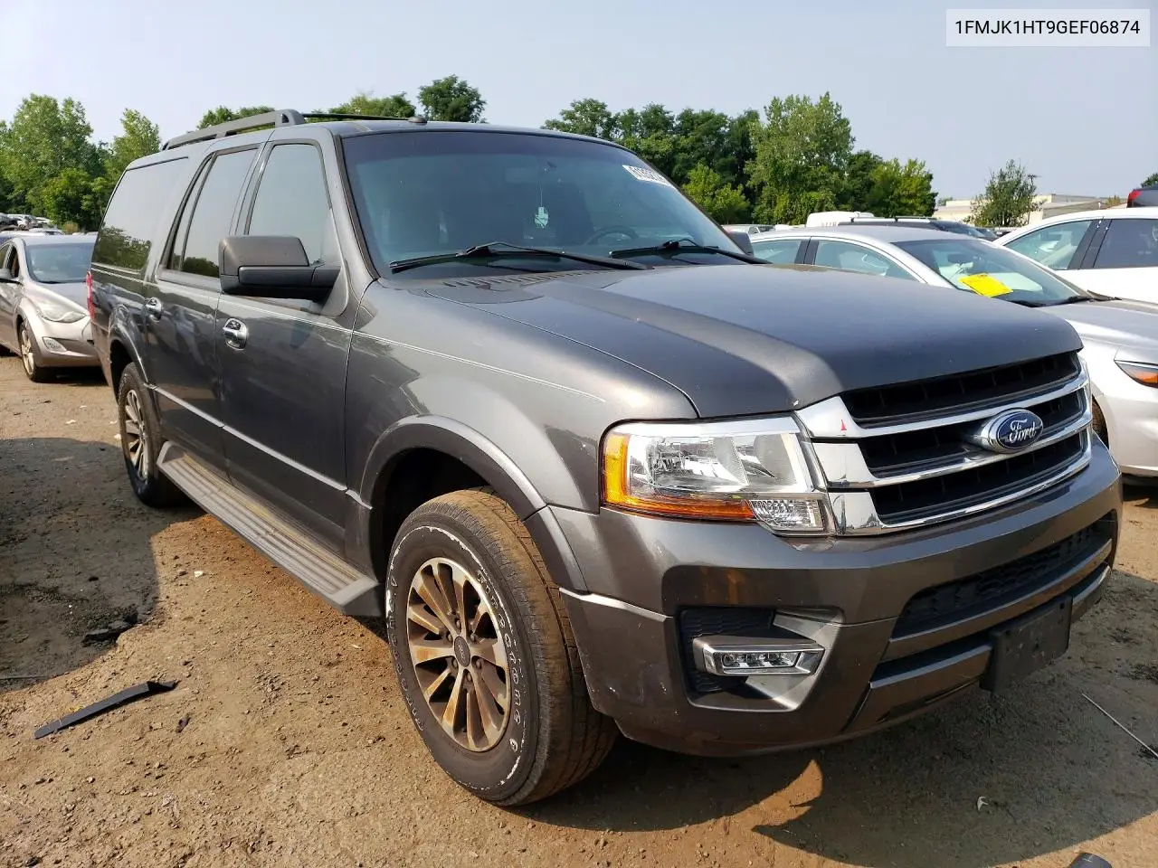 2016 Ford Expedition El Xlt VIN: 1FMJK1HT9GEF06874 Lot: 61352726