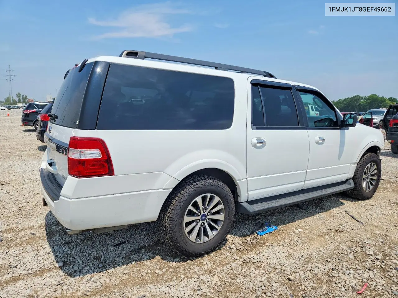 2016 Ford Expedition El Xlt VIN: 1FMJK1JT8GEF49662 Lot: 61501236