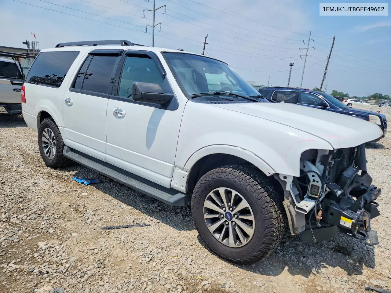 2016 Ford Expedition El Xlt VIN: 1FMJK1JT8GEF49662 Lot: 61501236