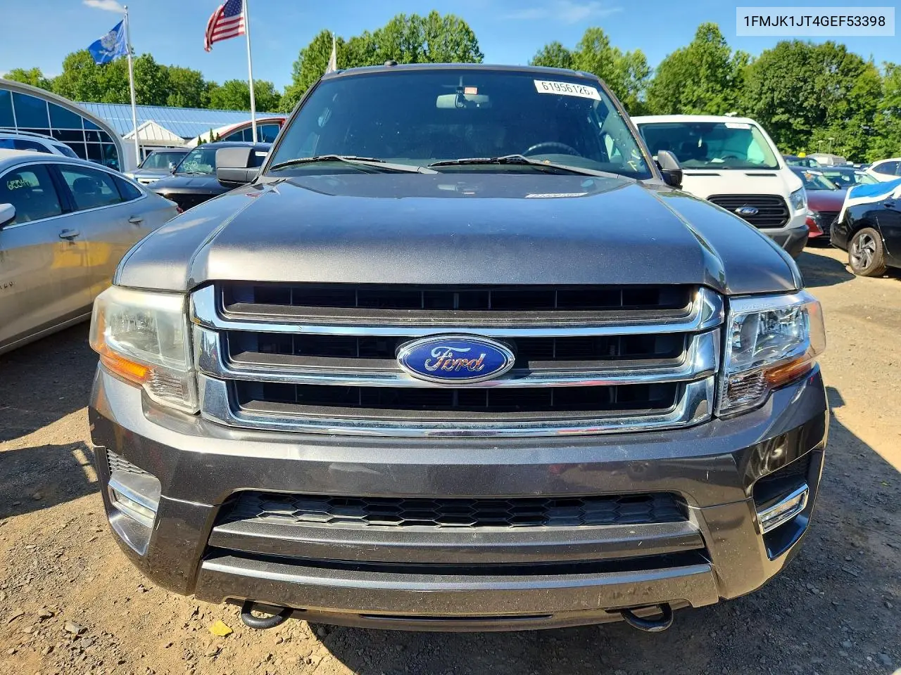2016 Ford Expedition El Xlt VIN: 1FMJK1JT4GEF53398 Lot: 61956126