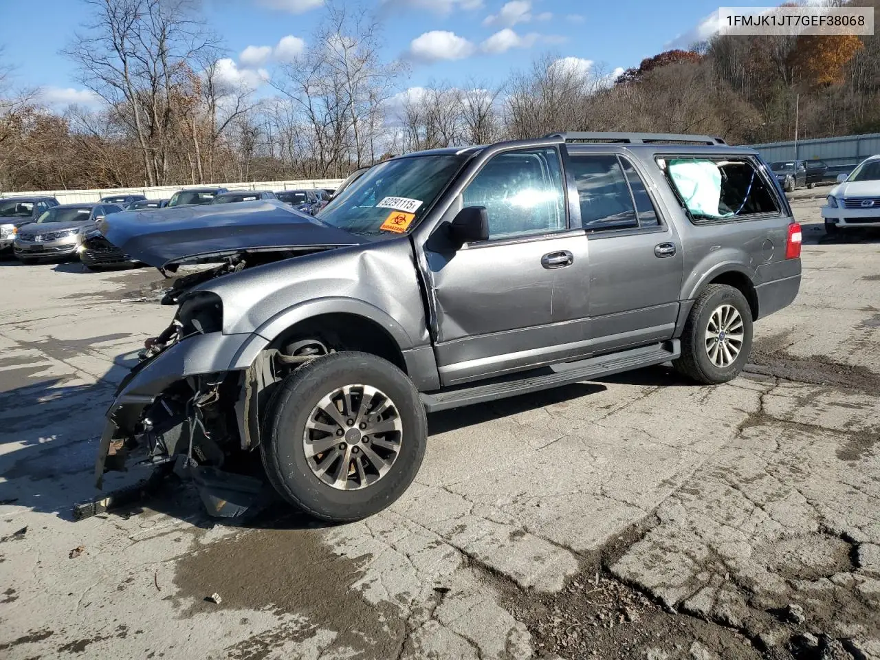 1FMJK1JT7GEF38068 2016 Ford Expedition El Xlt