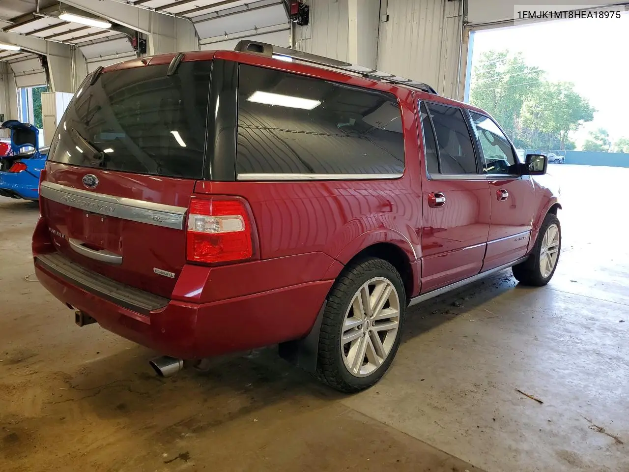 2017 Ford Expedition El Platinum VIN: 1FMJK1MT8HEA18975 Lot: 60640116