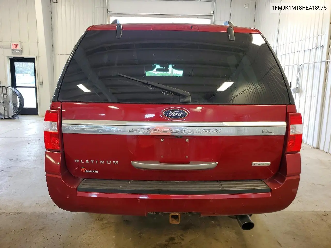 2017 Ford Expedition El Platinum VIN: 1FMJK1MT8HEA18975 Lot: 60640116
