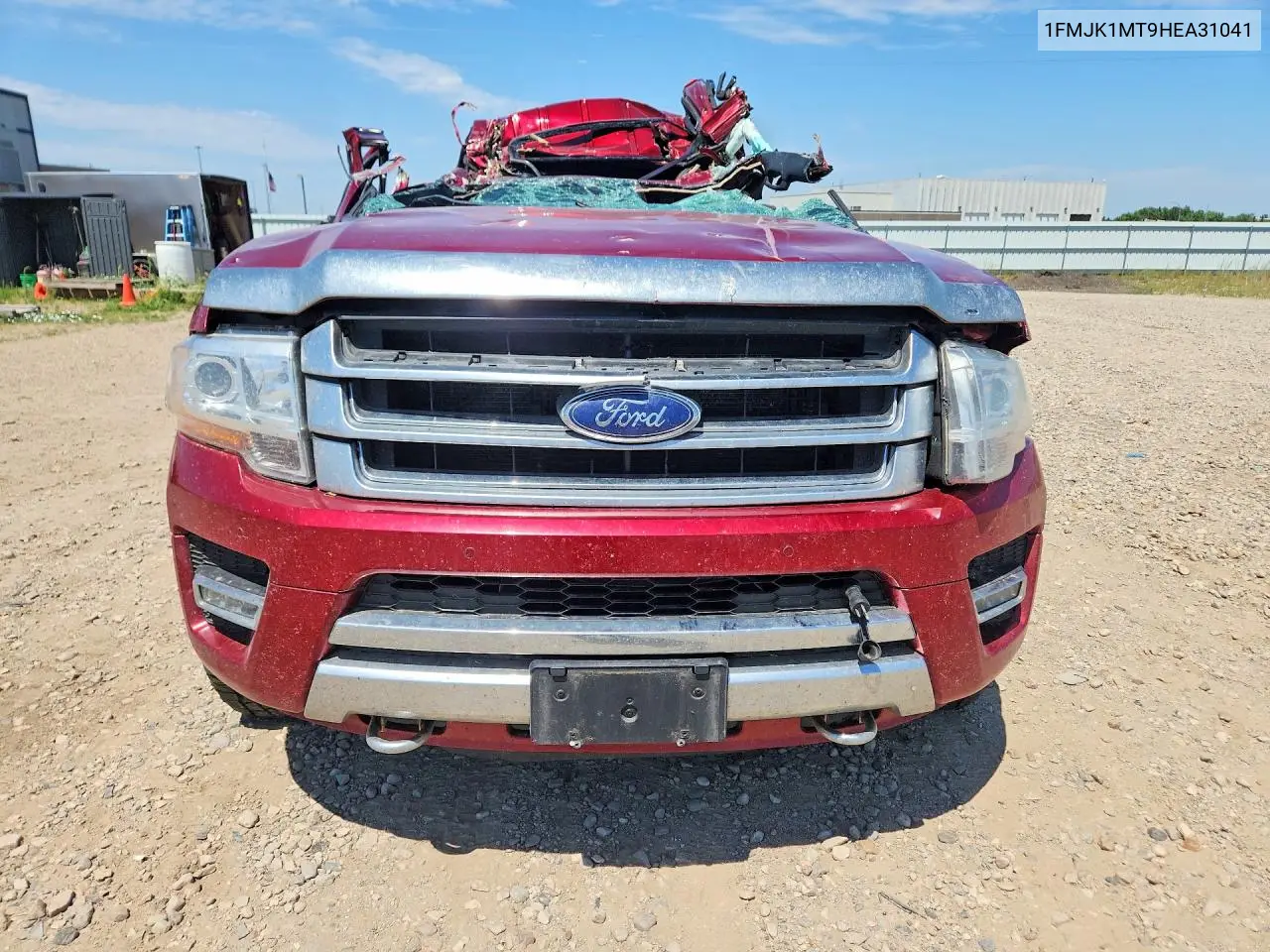 2017 Ford Expedition El Platinum VIN: 1FMJK1MT9HEA31041 Lot: 61056756