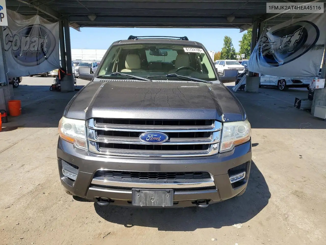 2017 Ford Expedition El Limited VIN: 1FMJK2AT4HEA45116 Lot: 61724106