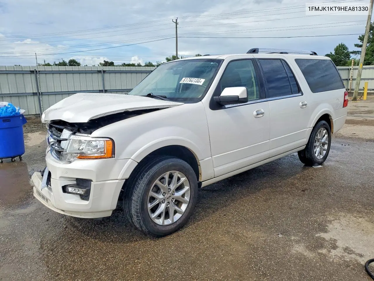 2017 Ford Expedition El Limited VIN: 1FMJK1KT9HEA81330 Lot: 61766186