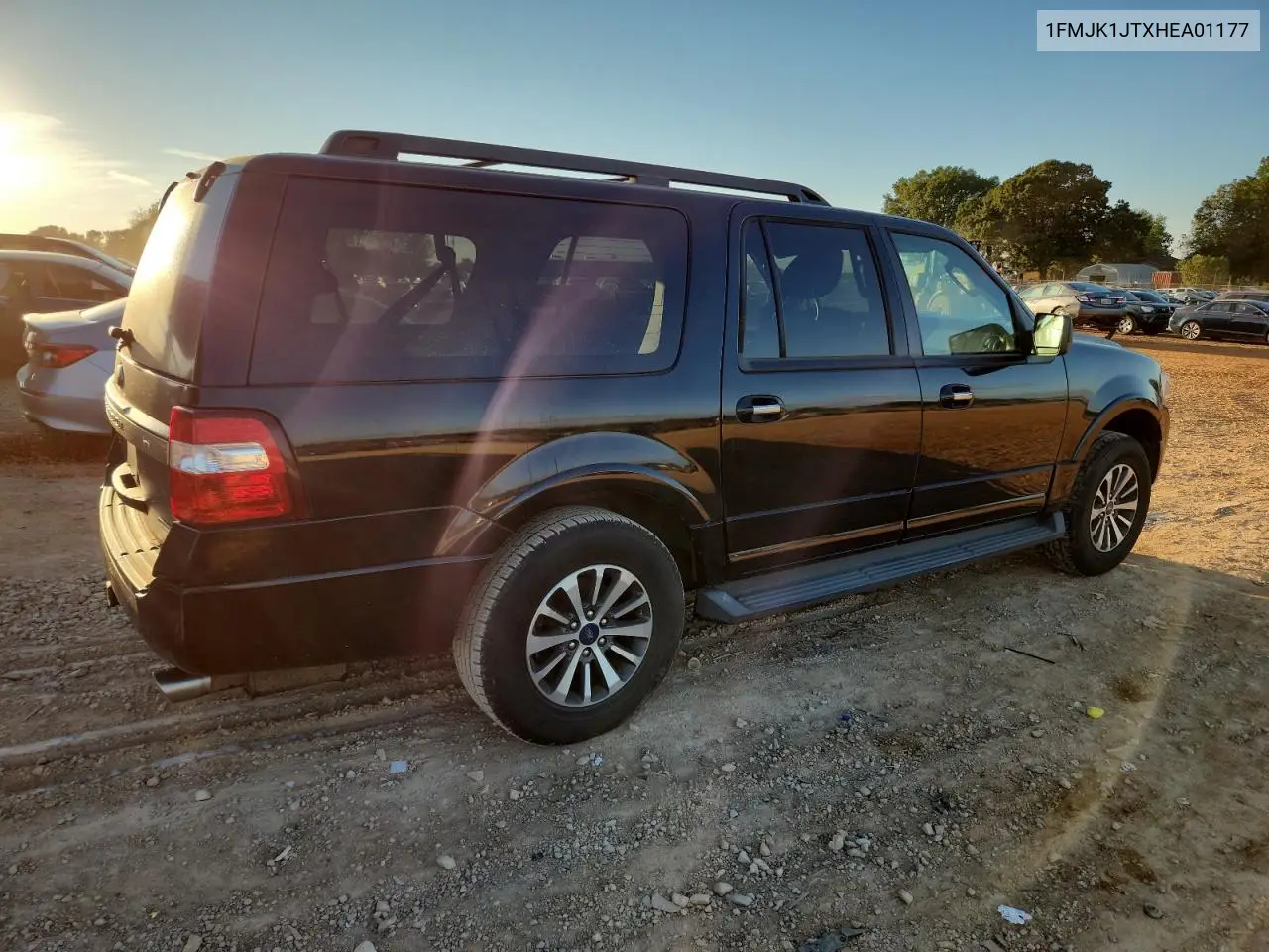 1FMJK1JTXHEA01177 2017 Ford Expedition El Xlt