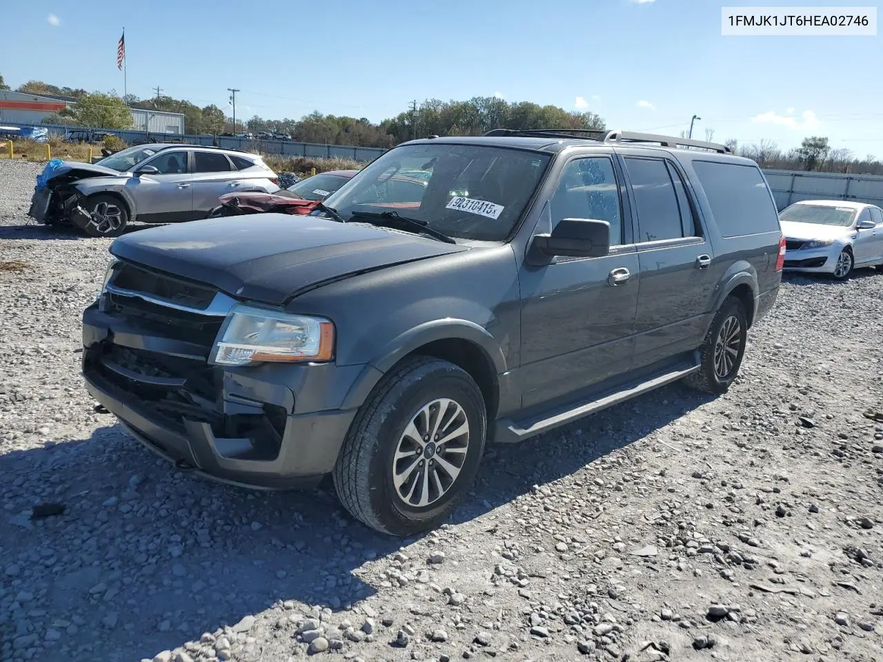 1FMJK1JT6HEA02746 2017 Ford Expedition El Xlt