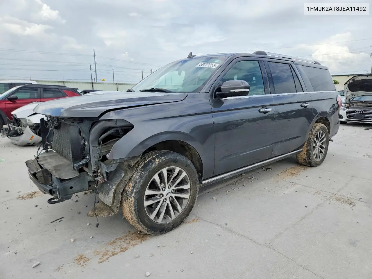 2018 Ford Expedition Max Limited VIN: 1FMJK2AT8JEA11492 Lot: 59820356