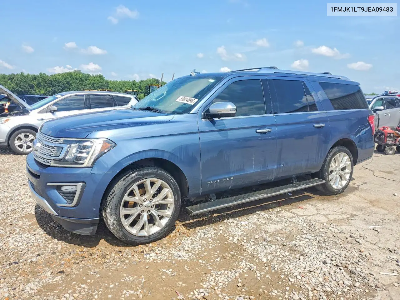 2018 Ford Expedition Max Platinum VIN: 1FMJK1LT9JEA09483 Lot: 59824896