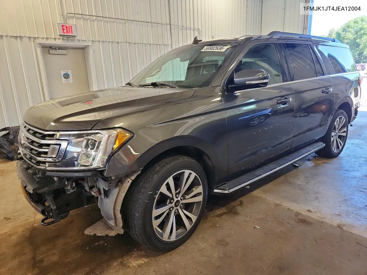 2018 Ford Expedition Max Xlt VIN: 1FMJK1JT4JEA12004 Lot: 59902636