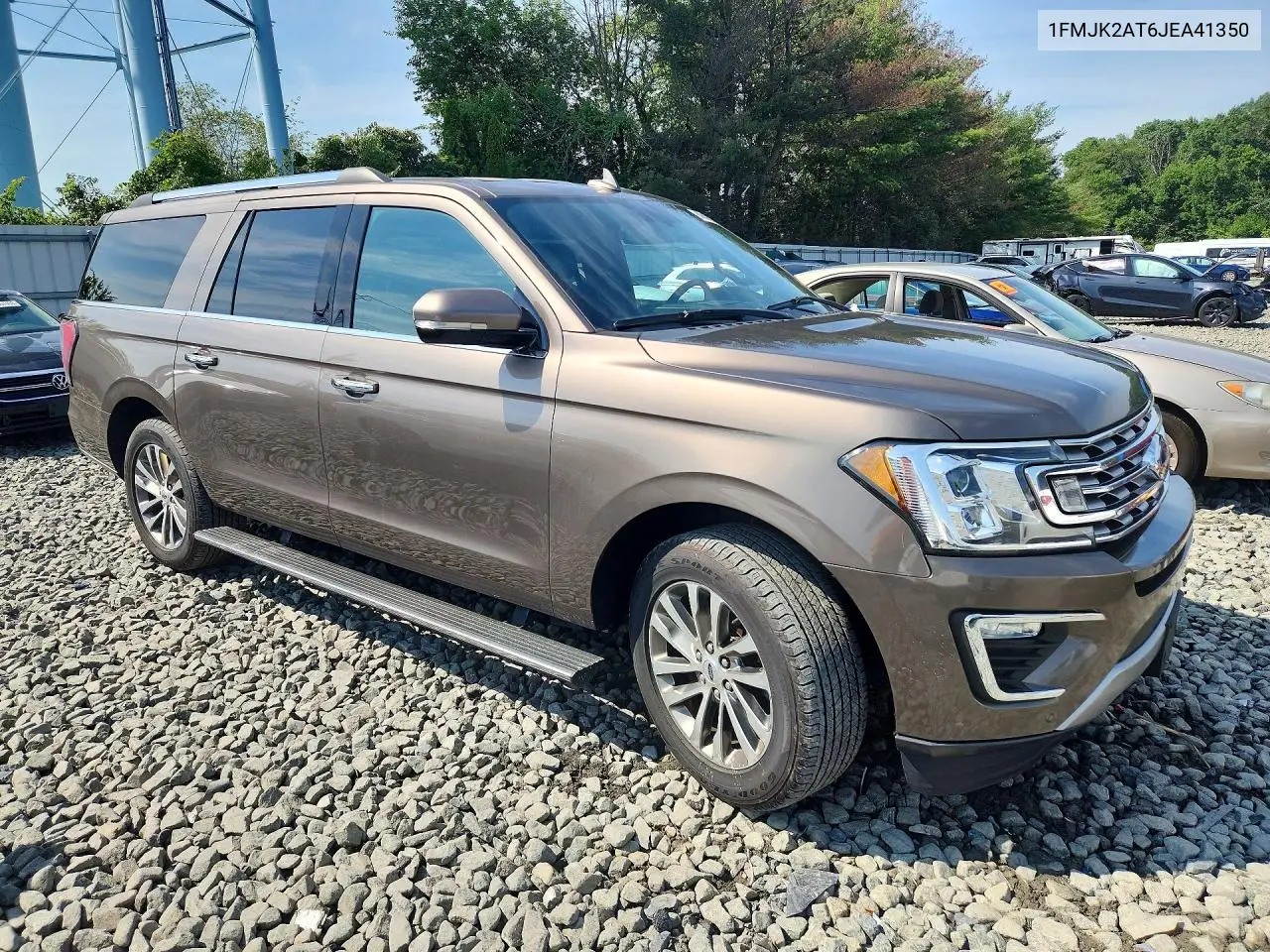 2018 Ford Expedition Max Limited VIN: 1FMJK2AT6JEA41350 Lot: 60856306