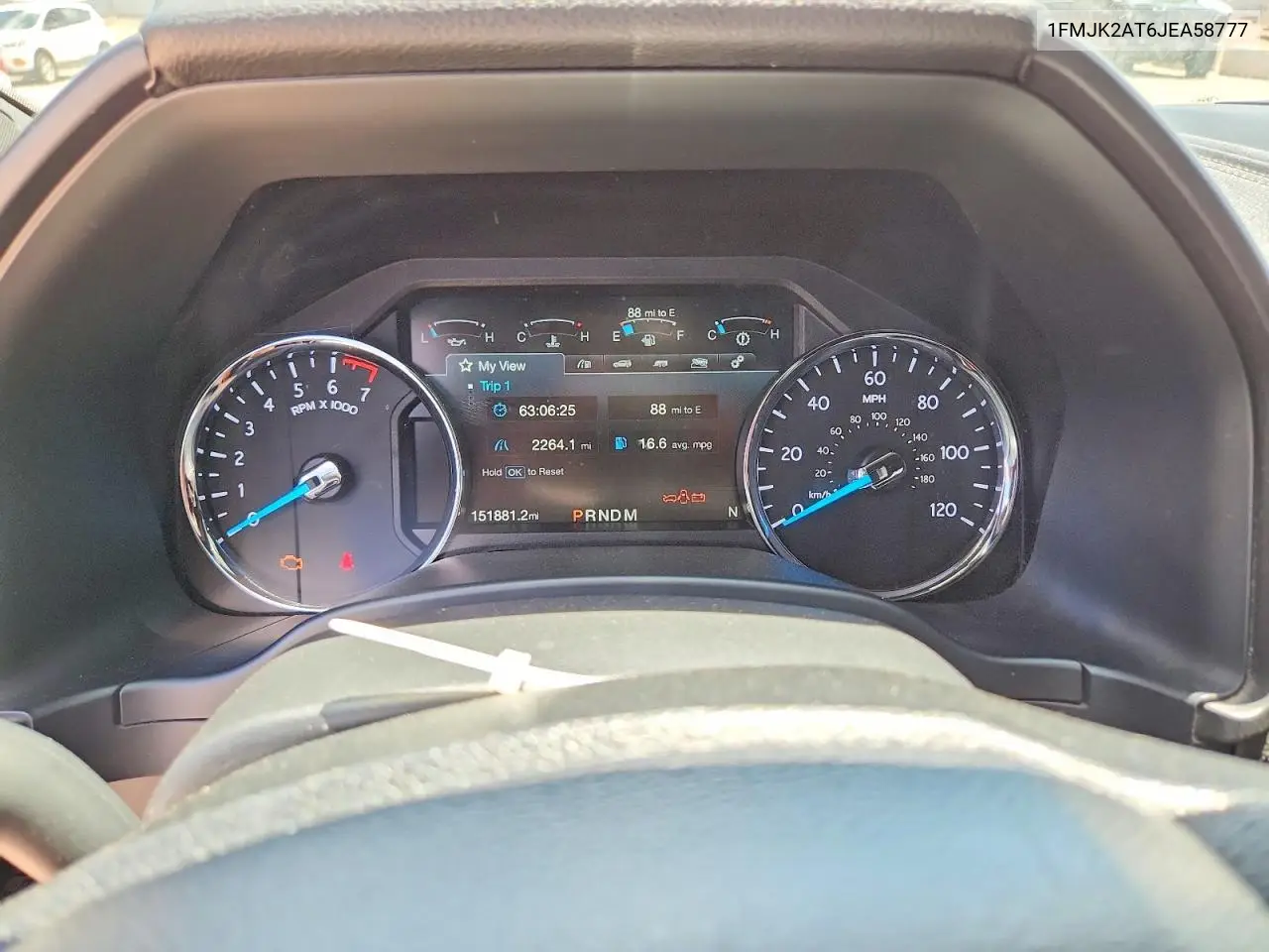 2018 Ford Expedition Max Limited VIN: 1FMJK2AT6JEA58777 Lot: 60880596