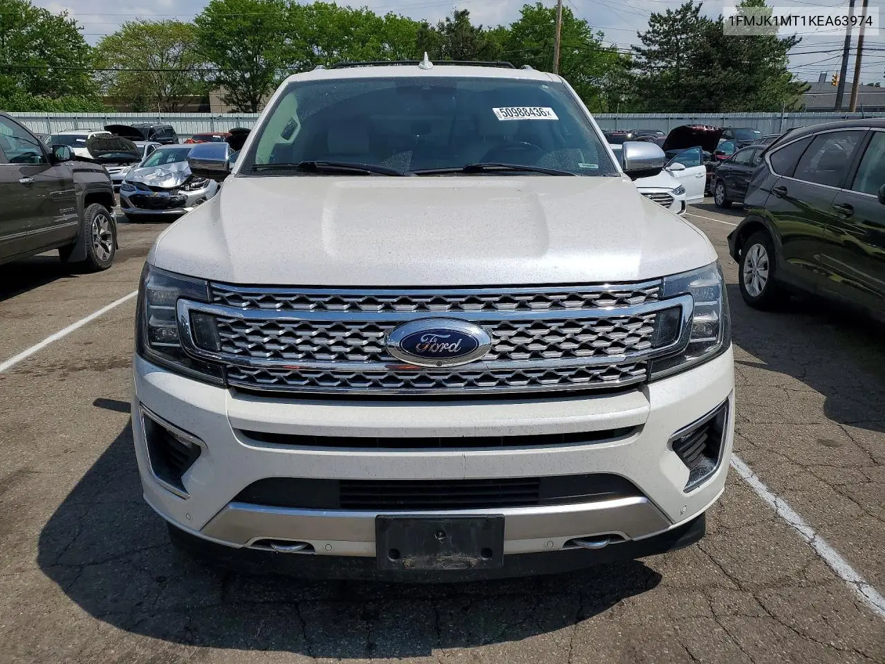 2019 Ford Expedition Max Platinum VIN: 1FMJK1MT1KEA63974 Lot: 50988436