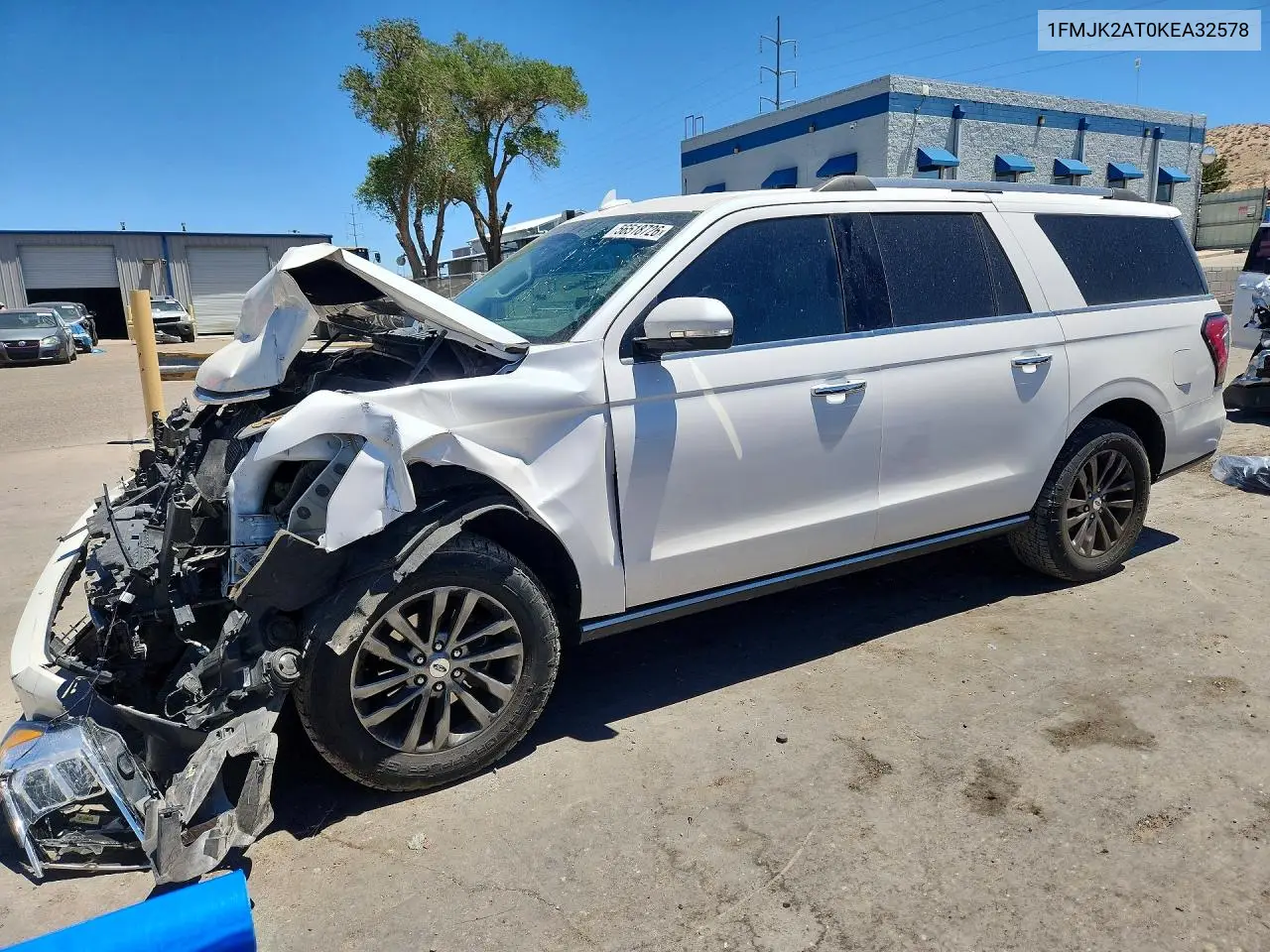 2019 Ford Expedition Max Limited VIN: 1FMJK2AT0KEA32578 Lot: 56518726