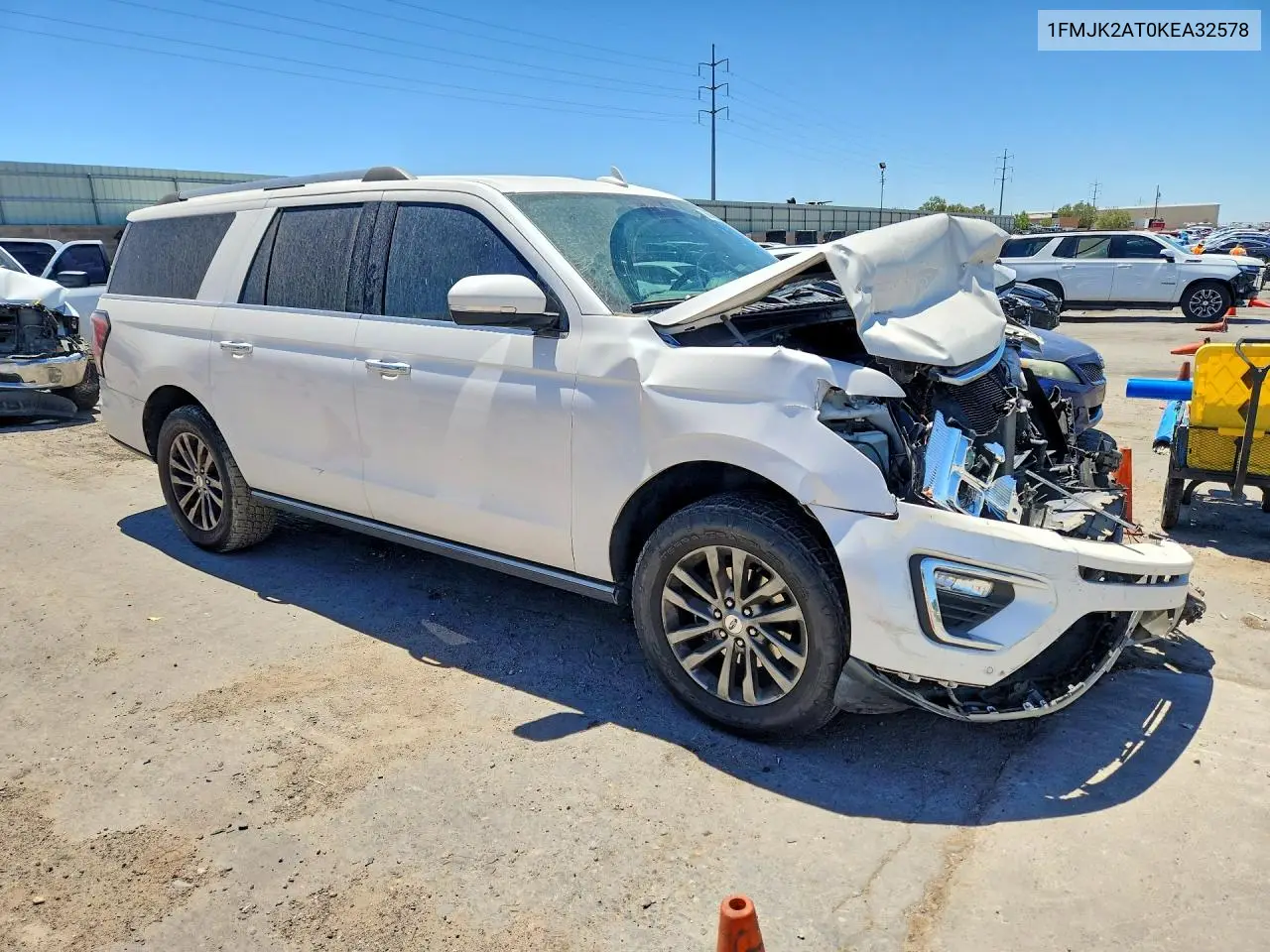 2019 Ford Expedition Max Limited VIN: 1FMJK2AT0KEA32578 Lot: 56518726