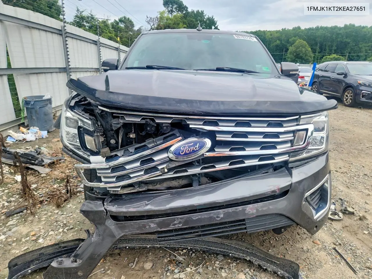 2019 Ford Expedition Max Limited VIN: 1FMJK1KT2KEA27651 Lot: 60783726
