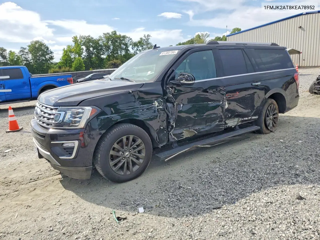 2019 Ford Expedition Max Limited VIN: 1FMJK2AT8KEA78952 Lot: 61360786