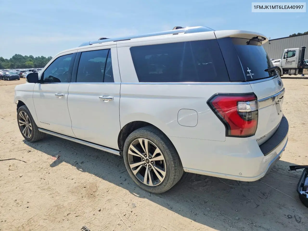 2020 Ford Expedition Max Platinum VIN: 1FMJK1MT6LEA40997 Lot: 60016216